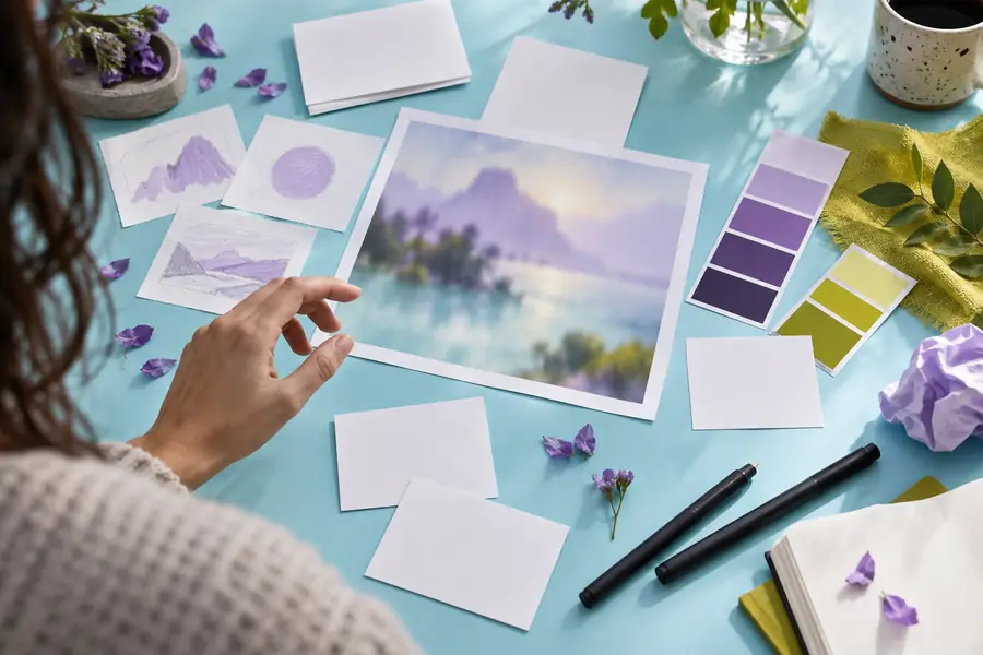 Early Falai tutorial result with an unfocused creative brief